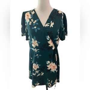 City Chic Teal Green Garment with Black Label